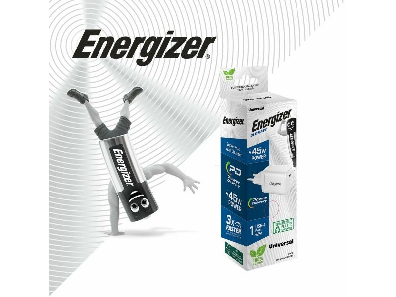 Зарядно за стена Energizer A45EU