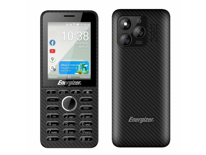 Мобилен телефон за по-възрастни хора Energizer E288S Quad Core 4 GB RAM Черен