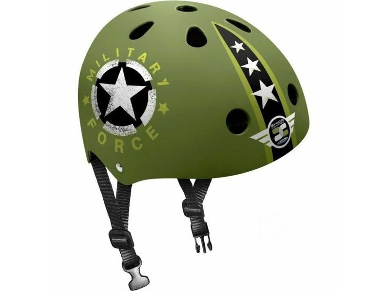 Шлем Stamp Military Star Черен