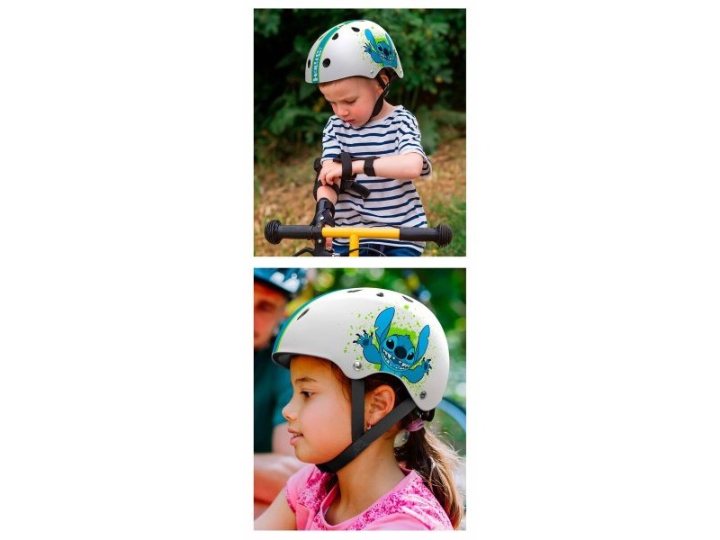 Детска Каска Disney Stitch Бял