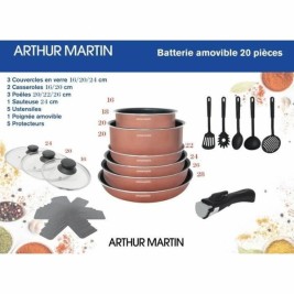 Кухненски принадлежности Arthur Martin   20 Части