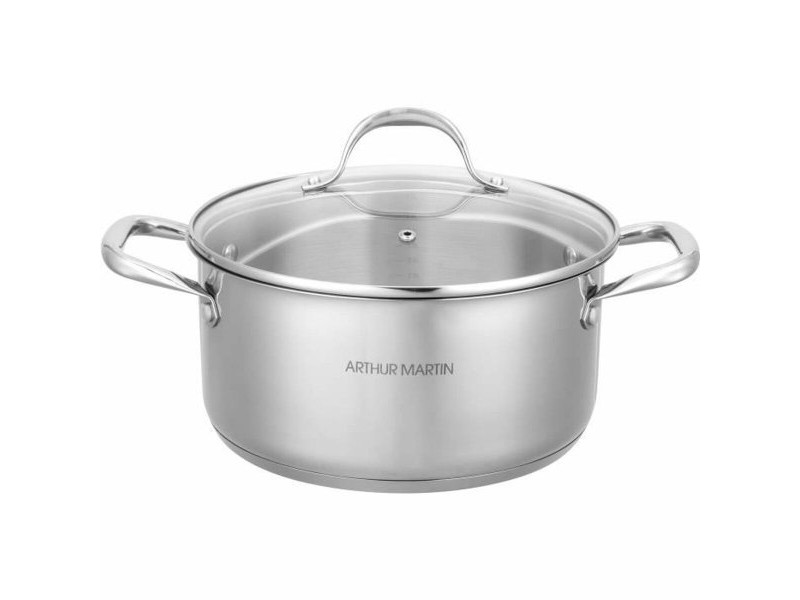 Касерола с Капак Arthur Martin AM2513 Ø 28 cm Касерола с Капак Arthur Martin AM2513 Ø 28 cm