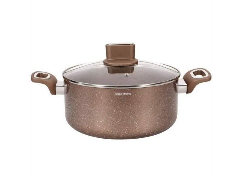 Касерола с Капак Arthur Martin Розов 6 L 15 x 14 x 30 cm 2 Части