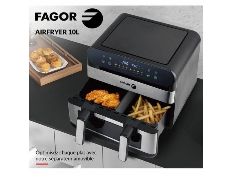 въздушен фритюрник Fagor Fgf10 2400 W 10 L