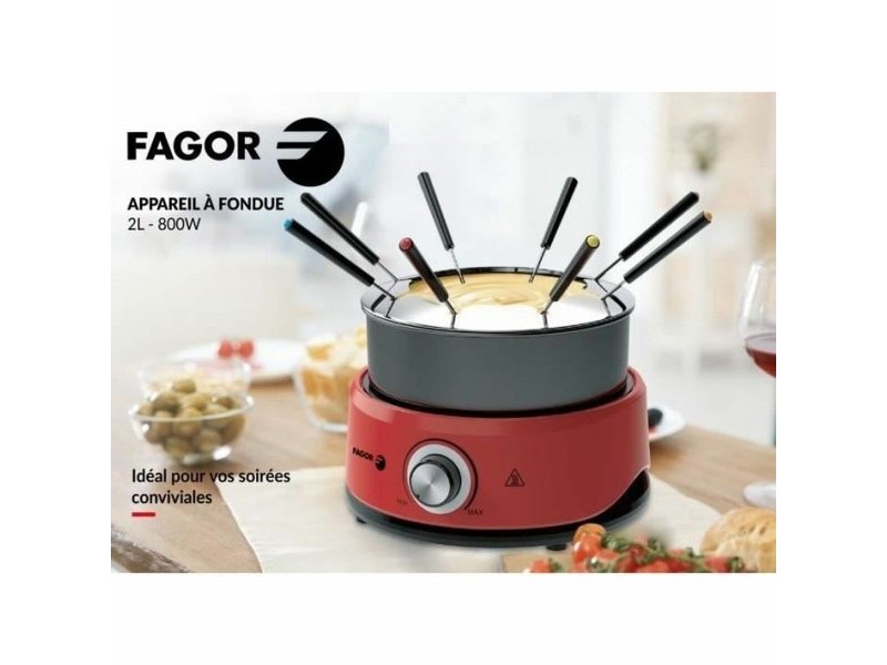 Уред фондю Fagor FGF800 800 W 1,6 L