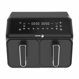 въздушен фритюрник Fagor FG2X4L Черен noir 2200 W 8 L
