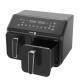 въздушен фритюрник Fagor FG2X4L Черен noir 2200 W 8 L