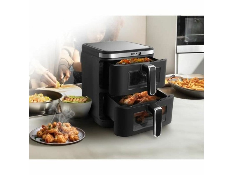 въздушен фритюрник Fagor FGD11 Черен 2800 W 5,5 L въздушен фритюрник Fagor FGD11 Черен 2800 W 5,5 L