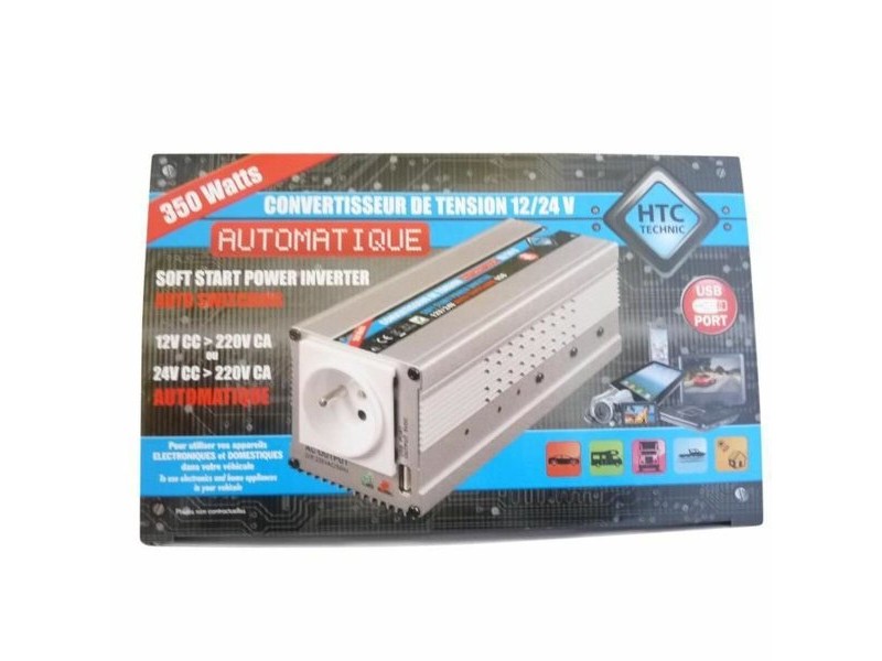 Електрически преобразувател HTC EQUIPEMENT 24 v - 220 v 240 V 12 V