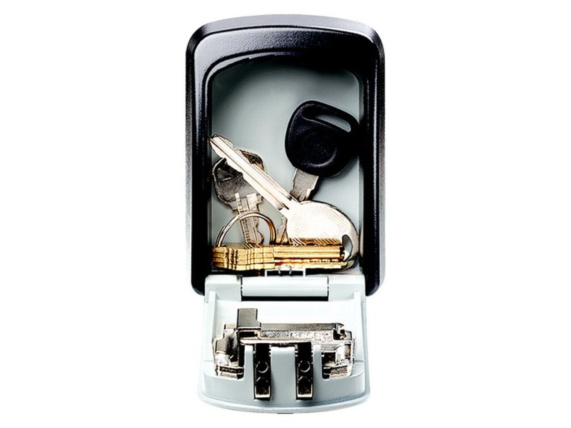 Шкаф за ключове Master Lock 5401EURD Метал Черен/Сив 8 x 3 x 12 cm