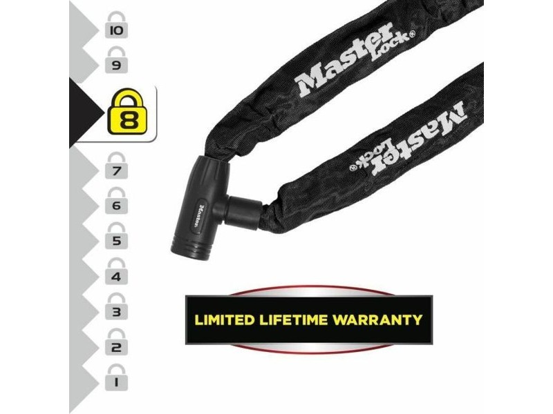 Ключалка Master Lock Черен 90 cm