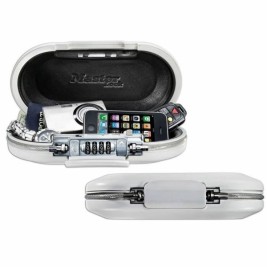 Преносим сейф със защитен кабел Master Lock 5900EURDWHT Бял ABS 700 ml 6 x 12,9 x 24 cm