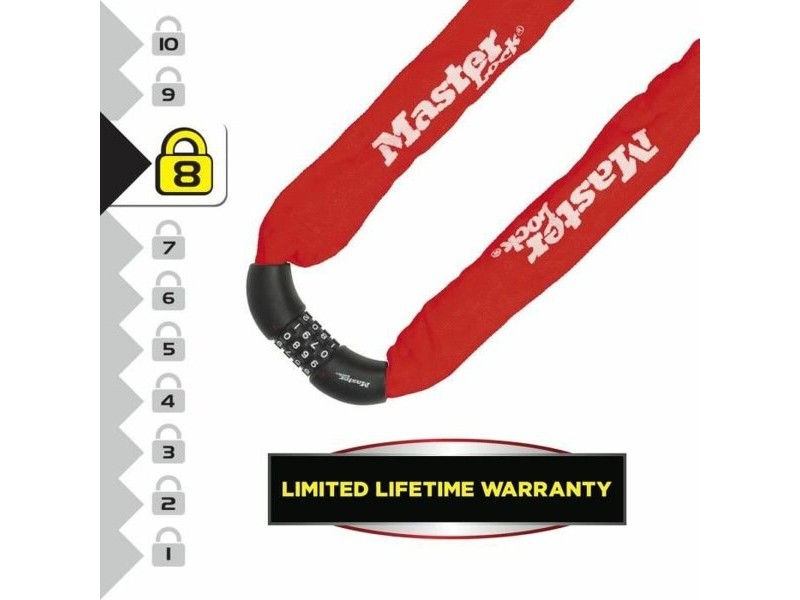 Ключалка Master Lock Червен