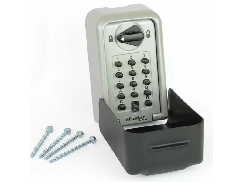 Сейф Master Lock 5426EURD Ключове Сив Черен/Сив Метал/Пластмаса 17,3 x 13,3 x 7,5 cm (1 броя)