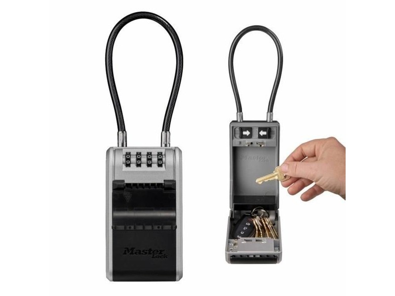 Сейф за Ключове Master Lock За затваряне 19,6 x 7,6 x 5,6 cm Алуминий
