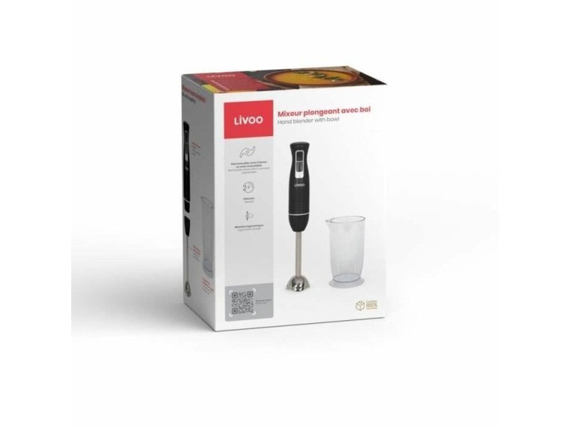 Ръчен блендер Livoo DOP245N Черен 400 W