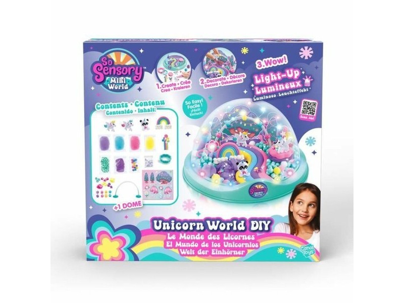 Игра от Пластелин Canal Toys So Sensory Mini World Виолетов
