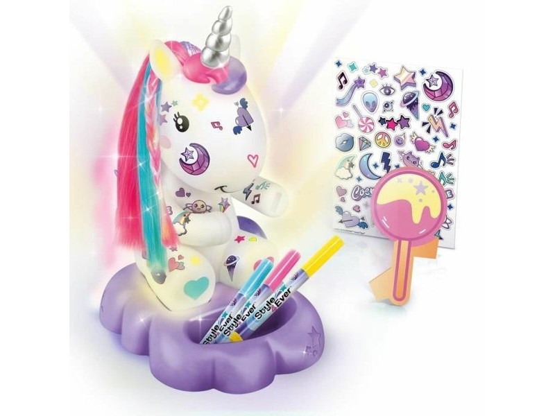 Светещ Еднорог Canal Toys Cosmic Unicorn Lamp to Decorate Collector's Editio Многоцветен