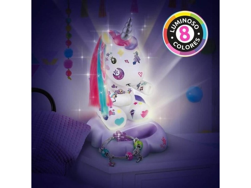 Светещ Еднорог Canal Toys Cosmic Unicorn Lamp to Decorate Collector's Editio Многоцветен