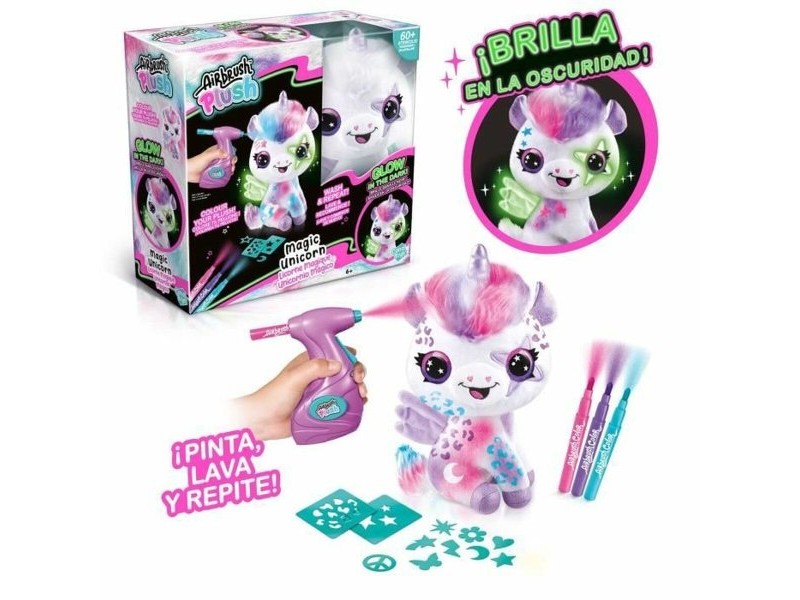 Светещ Еднорог Canal Toys Бял Многоцветен
