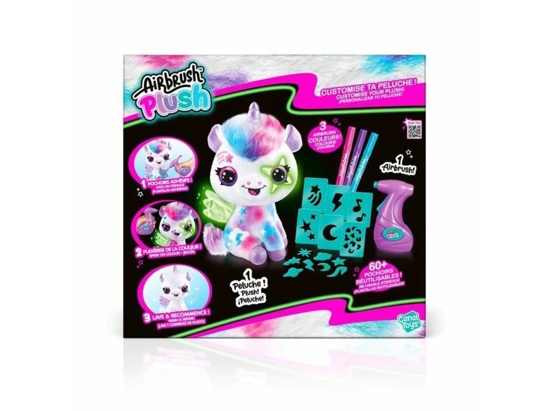 Светещ Еднорог Canal Toys Бял Многоцветен