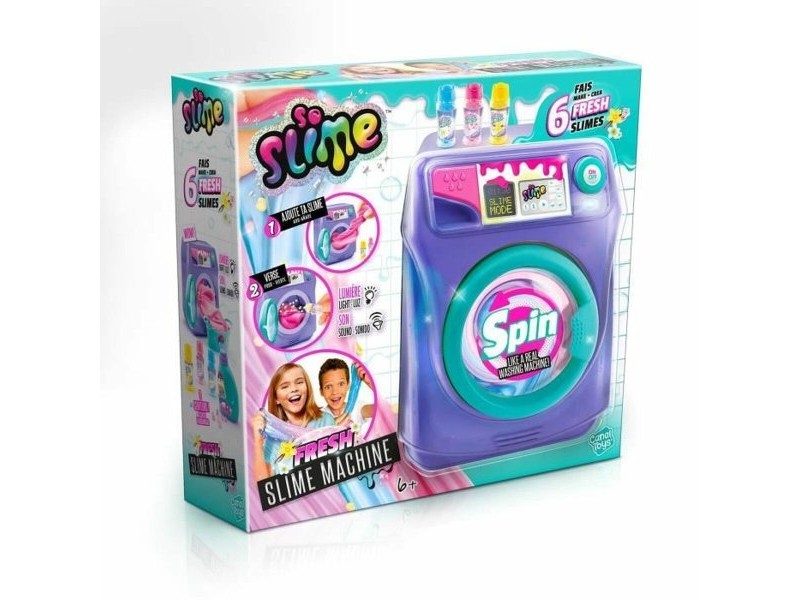 Slime Canal Toys Washing Machine Fresh Scented Лилав