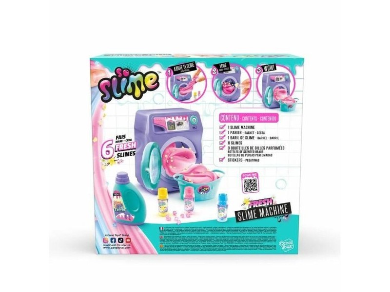 Slime Canal Toys Washing Machine Fresh Scented Лилав