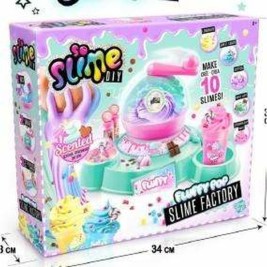 Slime Canal Toys Fluffy Розов цвят тюркоаз