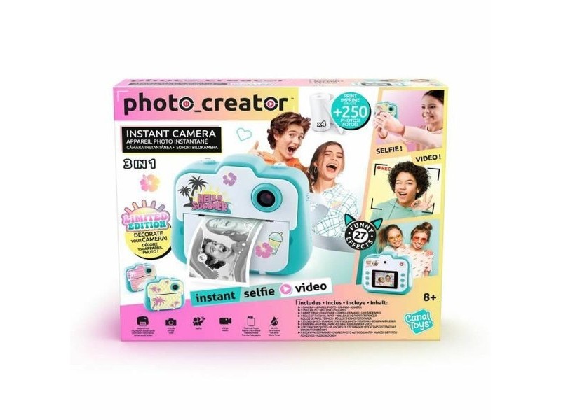 Фотоапарат за Моментни Снимки Canal Toys CLK 028