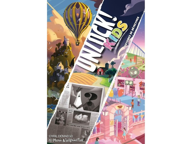 Настолна игра Asmodee Unlock! Kids (FR)