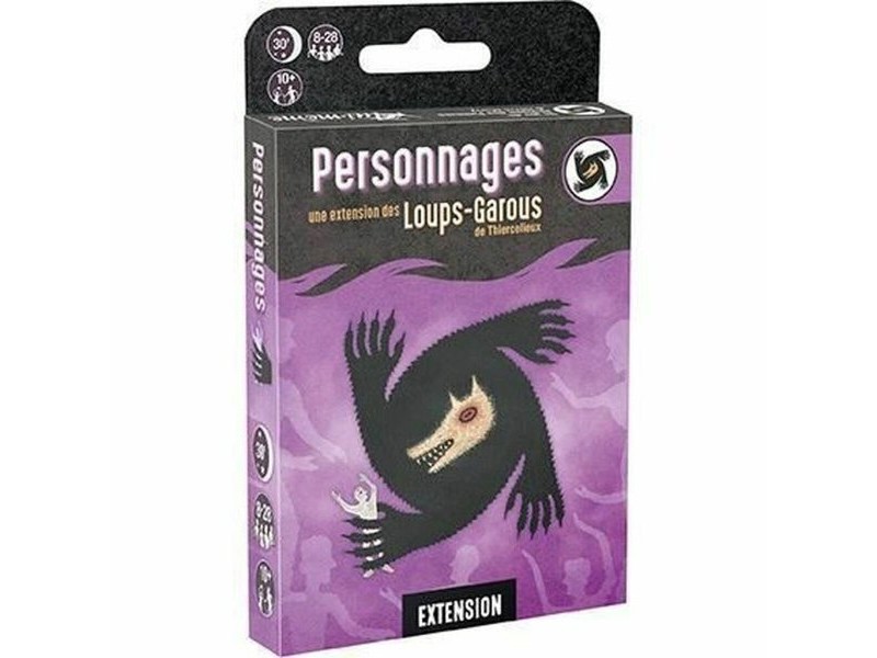 Настолна игра Asmodee Les Loups-Garous de Thiercelieux - Expansion: Characters (Edition 2021) (FR)