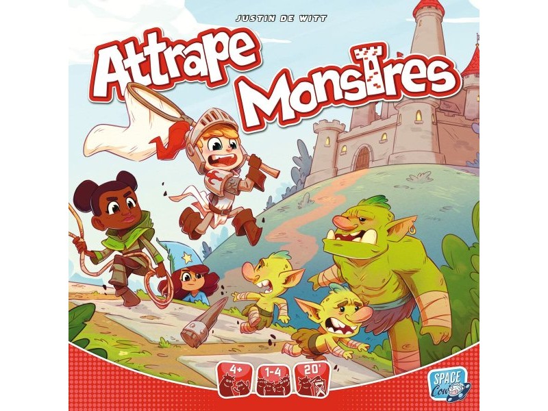 Настолна игра Asmodee Attrape Monstres