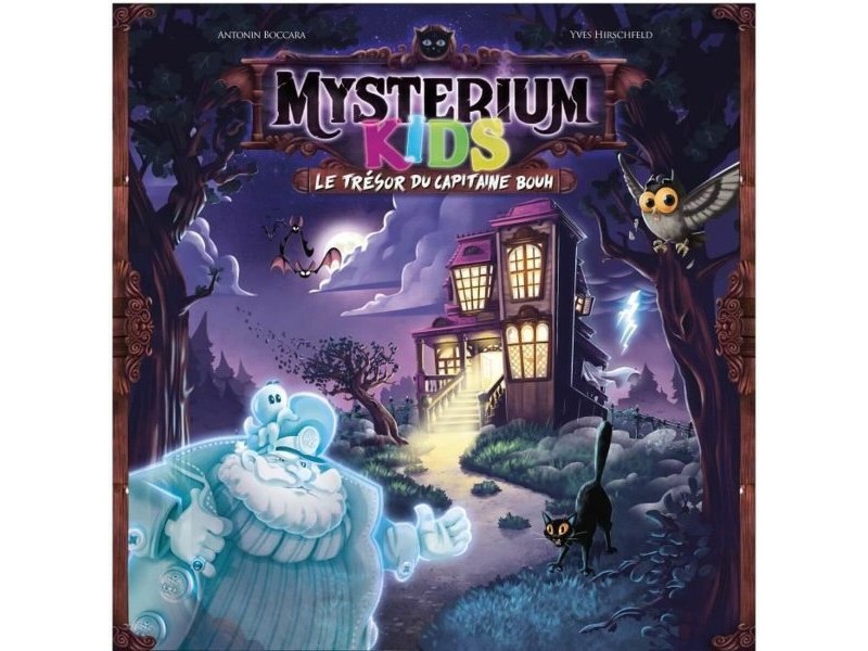 Настолна игра Asmodee Mysterium Kids: Le Trésor du Capitaine Bouh (FR)