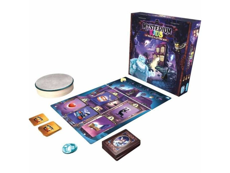 Настолна игра Asmodee Mysterium Kids: Le Trésor du Capitaine Bouh (FR)
