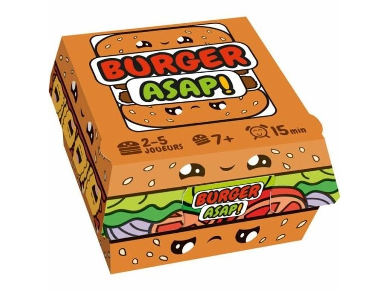 Настолна игра Asmodee Burger ASAP (FR)