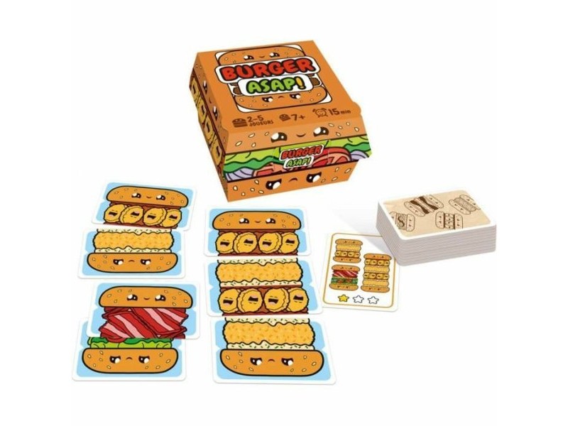 Настолна игра Asmodee Burger ASAP (FR)