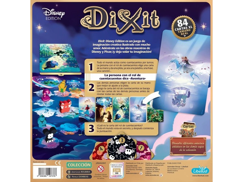 Настолна игра Asmodee Dixit Disney ES, PT