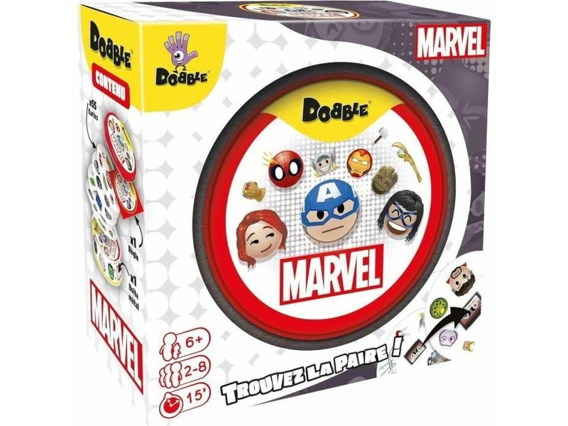 Образователна Игра Asmodee Dobble: Marvel