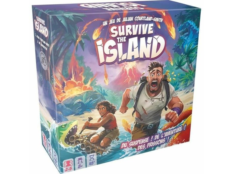 Настолна игра Asmodee Survive The Island