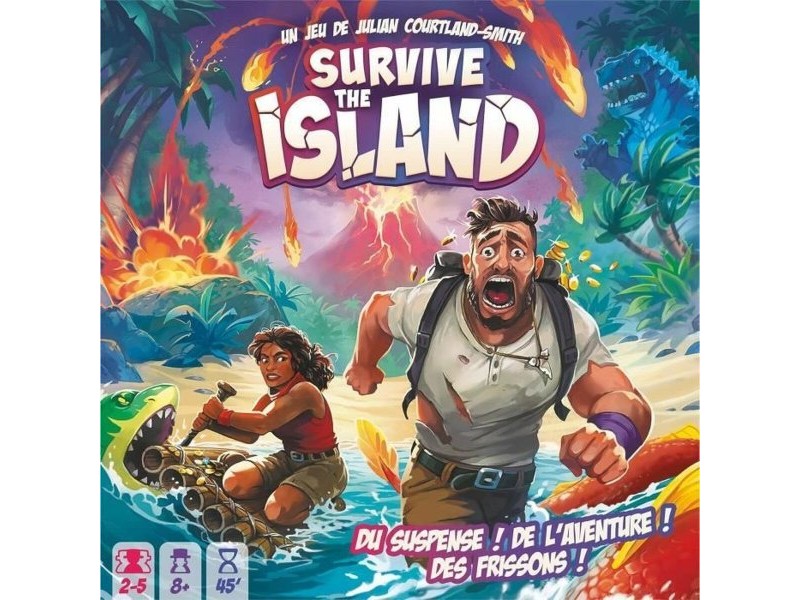 Настолна игра Asmodee Survive The Island