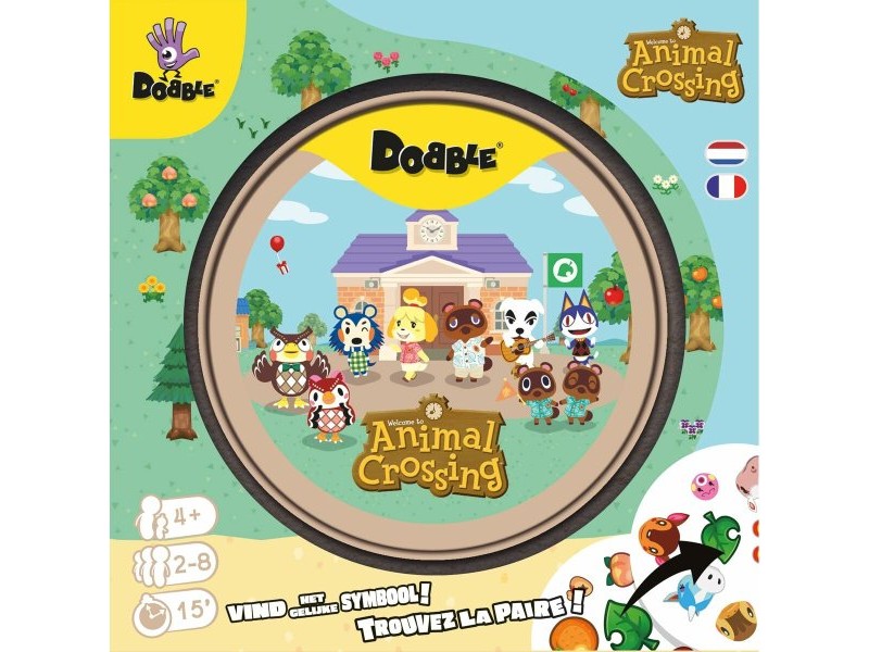 Настолна игра Asmodee Dobble : Animal Crossing