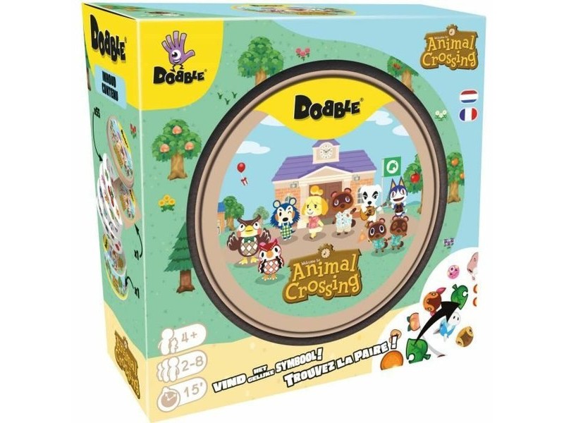 Настолна игра Asmodee Dobble : Animal Crossing