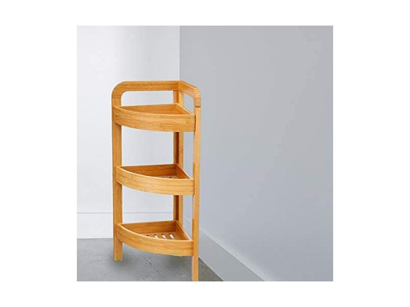 Ъглови Шкафове 5five Simply Smart 23 x 23 x 61 cm Кафяв 3 Рафтове Ъглови Шкафове 5five Simply Smart 23 x 23 x 61 cm Кафяв 3 Рафтове