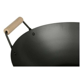 Уок Тиган Secret de Gourmet Черен Неръждаема стомана Ø 35 cm