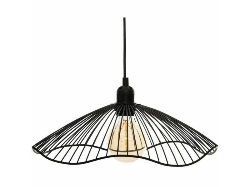 Полилей Atmosphera Cháteau 40W Черен Метал (Ø 34 x 15,5 cm)