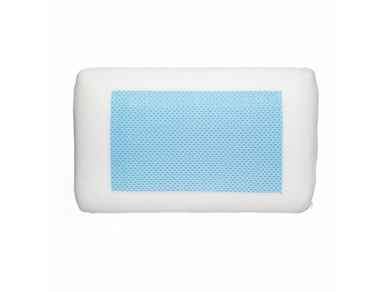 възглавница Tevere 5five Simply Smart 50 x 30 x 12 cm Бял Ергономичен Освежаващо Гел
