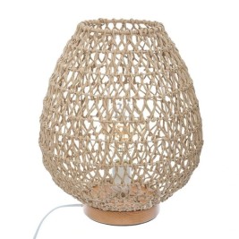 Настолна лампа Atmosphera Tressé От пясък 40 W Ø 35,5 x 30 cm