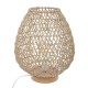 Настолна лампа Atmosphera Tressé От пясък 40 W Ø 35,5 x 30 cm