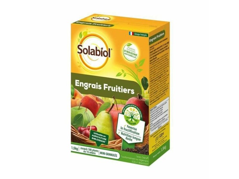 Растителен тор Solabiol Sofruy15 Плодов 1,5 Kg