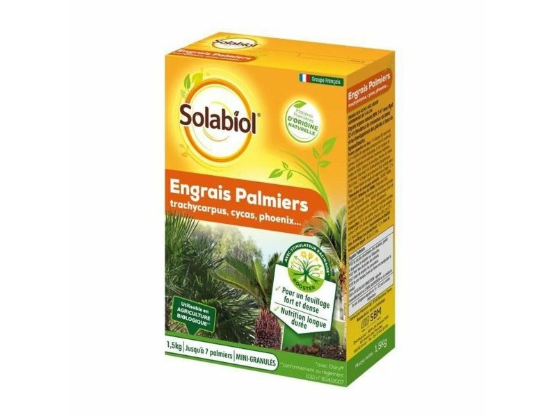 Растителен тор Solabiol SOPALMY15 1,5 Kg